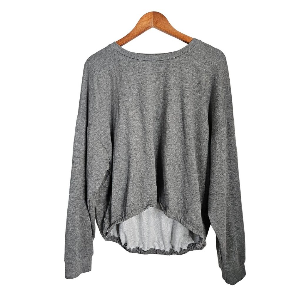 Fabletics Pullover Crop Drawstring Side Waist Lon… - image 1